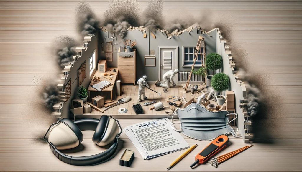 störande renovering bostadsrätt